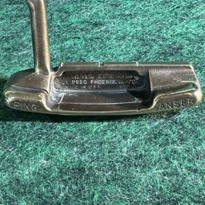 Vintage Ping Anser Putter Karsten Phoenix AZ USA Pingman Grip Golf Blade
